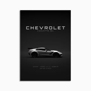 Digital Download - Set 16 - 1673 Chevrolet Corvette C7 ZR1 - White