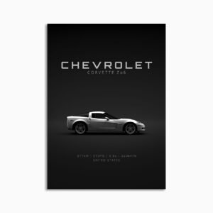 Digital Download - Set 17 - 1686 Chevrolet Corvette C6 Z06 White