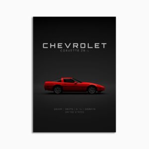 Digital Download - Set 17 - 1703 Chevrolet Corvette C4 ZR-1 Red