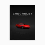 Digital Download - Chevrolet Corvette C4 ZR-1 Red Front