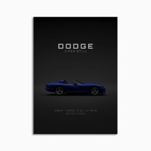 Digital Download - Set 17 - 1707 2001 Dodge Viper RT-10 Blue