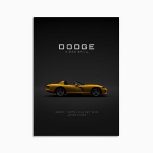 Digital Download - Set 17 - 1711 2001 Dodge Viper RT-10 Yellow