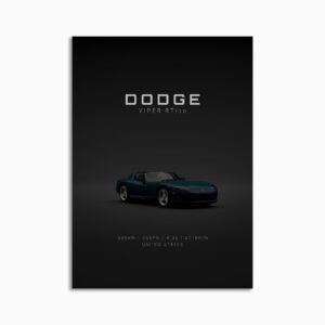 Digital Download - Set 17 - 1713 2001 Dodge Viper RT-10 Green Front