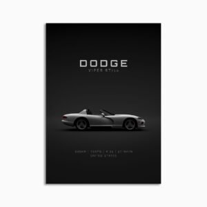 Digital Download - Set 17 - 1715 2001 Dodge Viper RT-10 White