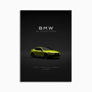 Digital Download - Set 17 - 1728 BMW M4 G82 2021 Yellow Front