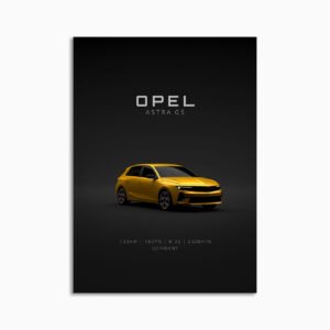 Digital Download - Set 18 - 1734 Opel Astra 2023 Yellow Front