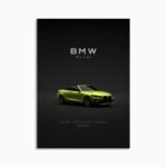 Digital Download - BMW M4 Convertible 2025 G83 Yellow Front