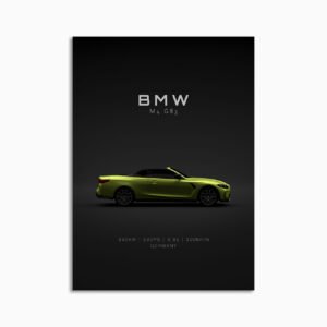 Digital Download - Set 18 - 1738 BMW M4 Convertible 2025 G83 Yellow