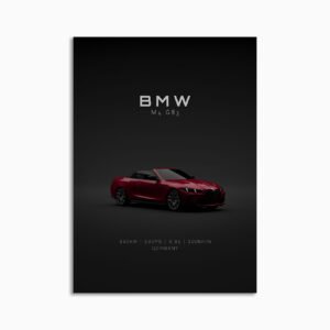 Digital Download - Set 18 - 1740 BMW M4 Convertible 2025 G83 Red Front