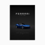 Digital Download - 2025 Ferrari 12Cilindri Blue Front