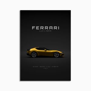 Digital Download - Set 18 - 1753 2025 Ferrari 12Cilindri Yellow