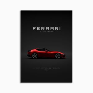 Digital Download - Set 18 - 1756 2025 Ferrari 12Cilindri Red