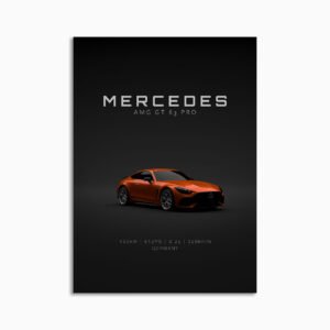 Digital Download - Set 18 - 1761 Mercedes-Benz AMG GT63 PRO 2025 Orange Front