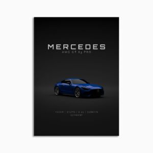 Digital Download - Set 18 - 1765 Mercedes-Benz AMG GT63 PRO 2025 Blue Front