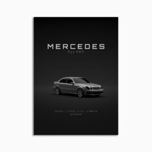 Digital Download - Set 19 - 1792 2005 MERCEDES-BENZ (W211) E55 AMG Grey Front