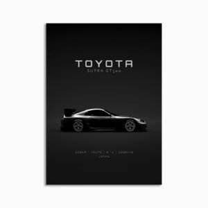Digital Download - Set 19 - 1813 Toyota Supra JGTC500 (LM GT1) 1996 - Black