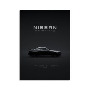 Digital Download - Set 8 - 426 Nissan Skyline R34 GT-R 1999