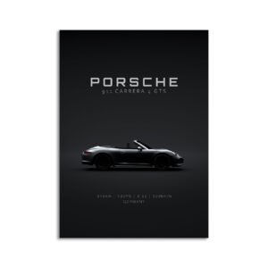 Digital Download - Set 9 - 436 Porche 911 Carrera 4 GTS Cabriolet 991 2015