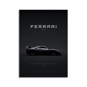 Digital Download - Set 9 - 501 1987 Ferrari F40
