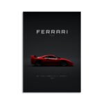 Digital Download - 1987 Ferrari F40 Red