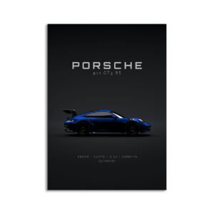 Digital Download - Set 10 - 618 Porsche 911 GT3 RS 2022 Gentian Blue