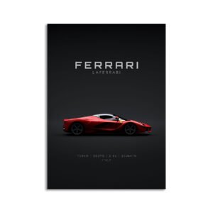 Digital Download - Set 10 - 650 2013 Ferrari Laferrari Red