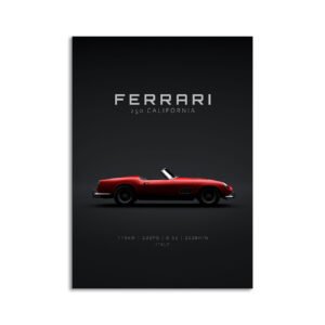 Digital Download - Set 10 - 651 1957 Ferrari 250 California