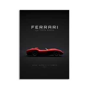 Digital Download - Set 10 - 652 1957 Ferrari 250 Testa Rossa