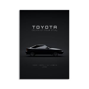 Digital Download - Set 10 - 668 toyota celica GT-four st165 1986