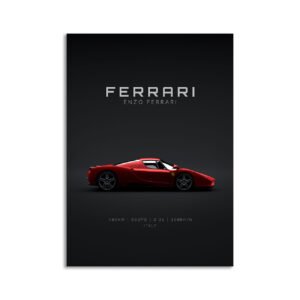 Digital Download - Set 10 - 670 2002 Ferrari Enzo Ferrari Red