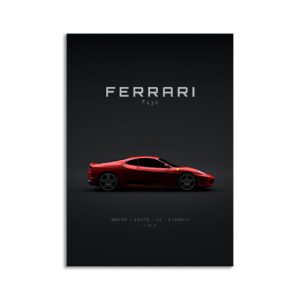 Digital Download - Set 10 - 677 2004 Ferrari F430 Red