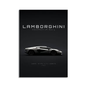 Digital Download - Set 11 - 727 2022 Lamborghini Countach LPI 800-4 White