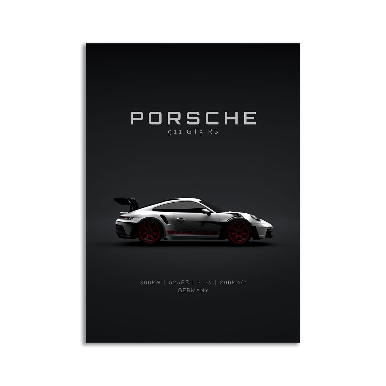 Porsche 911 GT3 RS 2022 White