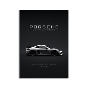Digital Download - Set 11 - 745 Porsche 718 Cayman GT4 RS 2022 White