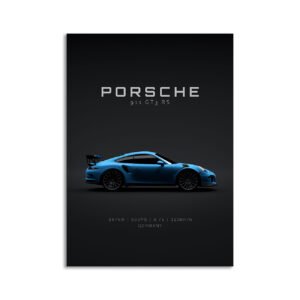 Digital Download - Set 11 - 828 2016 Carrera 911 GT3 RS Blue