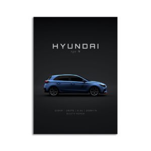Digital Download - Set 12 - 938 Hyundai i30 N 2021 Blue