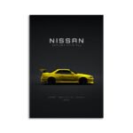 Digital Download - Nissan Skyline GTR R34 F2 1999 Yellow
