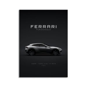 Digital Download - Set 12 - 952 Ferrari Purosangue 2022 Grey