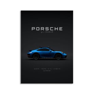 Digital Download - Set 13 - 985 Porsche 911 Dakar 2023 - Shark Blue