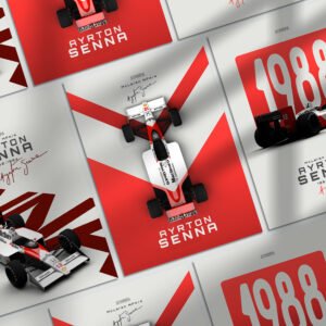Ayrton Senna McLaren - Formula 1 Legend