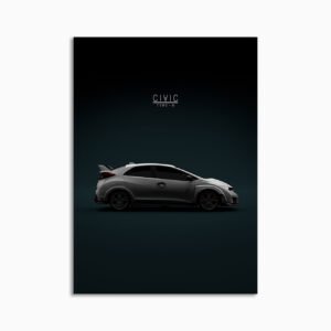 Digital Download - Set 14 - 1002 2015 Honda Civic Type R FK2 White