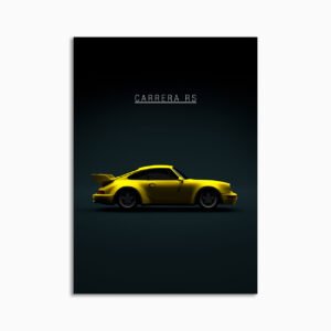 Digital Download - Set 15 - 1015 1992 Porsche 911 3 8 Carrera RS (964) Yellow