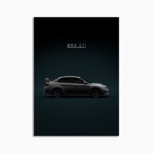 Digital Download - Set 15 - 1067 Subaru WRX STI Sedan 2013 Grey