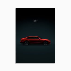 Digital Download - Set 15 - 1070 Audi RS7 Sportback 2020 Red