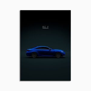 Digital Download - Set 16 - 1146 Lexus RC F 2020 - Blue Mica
