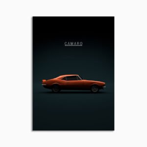 Digital Download - Set 17 - 1159 Chevrolet Camaro 1967 - Orange -