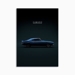 Digital Download - Set 17 - 1160 Chevrolet Camaro 1967 - Blue -