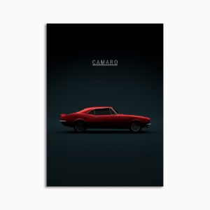 Digital Download - Set 17 - 1161 Chevrolet Camaro 1967 - Red -
