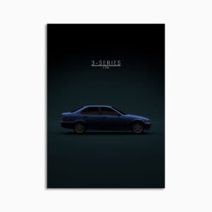 Digital Download - Set 17 - 1166 BMW 3-Series E36 sedan 1994 - Blue -