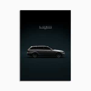 Digital Download - Set 17 - 1168 BMW 5 Series Touring E61 2007 - Grey